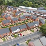Drone shot of whg homes
