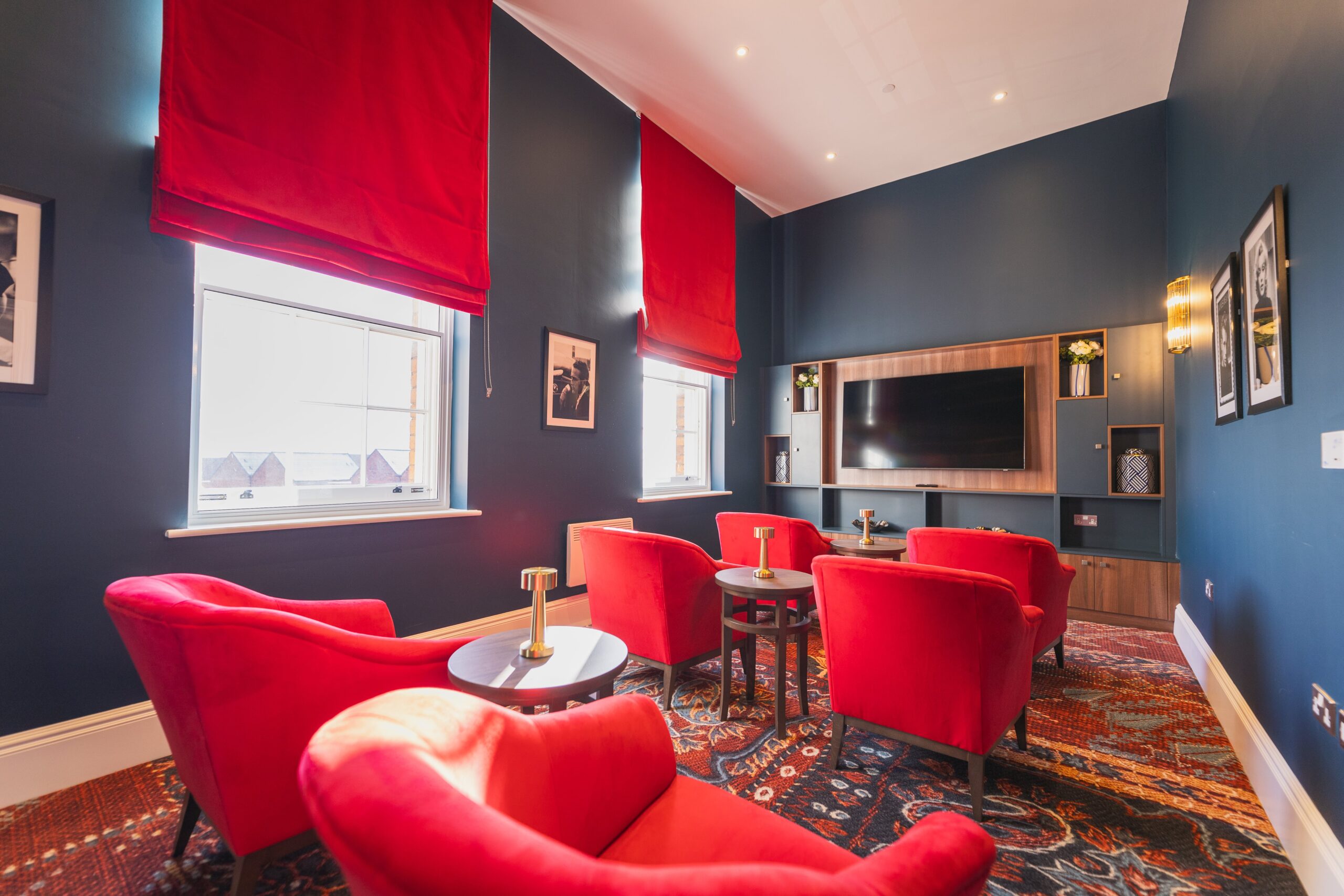 Cinema room at Nightingale House in Wolverhampton