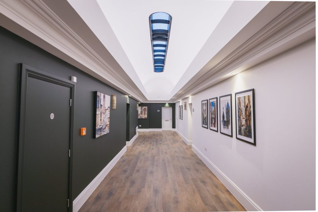 Hallway at Nightingale House in Wolverhampton