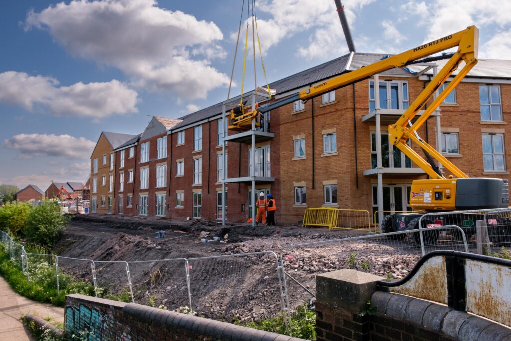 New homes being built by whg
